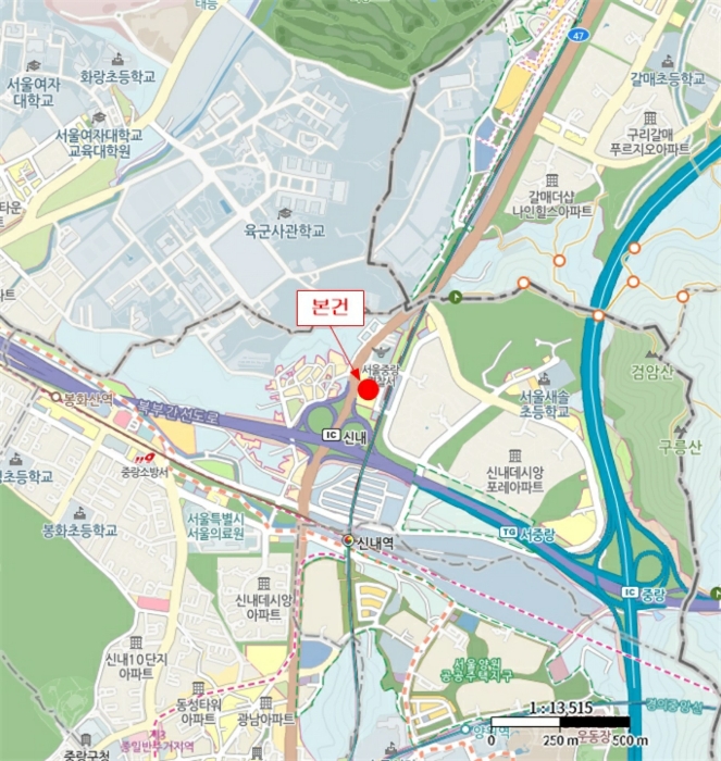 서울 중랑구 신내동 공장/지식산업센터 경매 물건 사진 4 · 2024타경4827