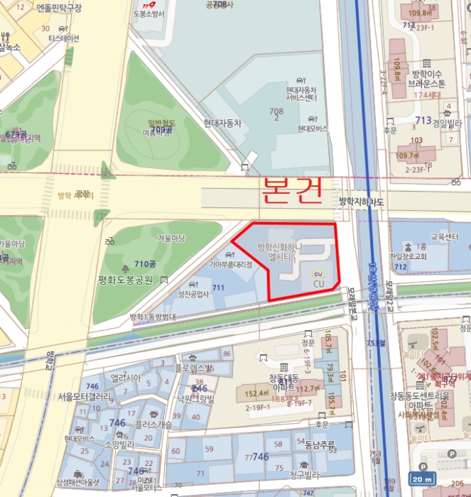 서울 도봉구 방학동 오피스텔 경매 물건 사진 2 · 2024타경5615