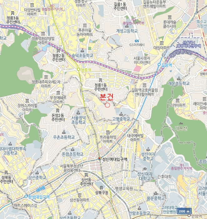서울 성북구 돈암동 근린생활시설 경매 물건 사진 4 · 2025타경12951