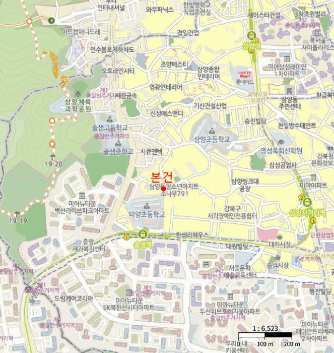 서울 강북구 미아동 대지 경매 물건 사진 4 · 2025타경12992