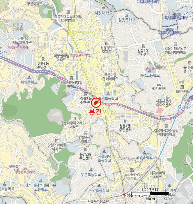 서울 성북구 정릉동 오피스텔 경매 물건 사진 4 · 2025타경13330