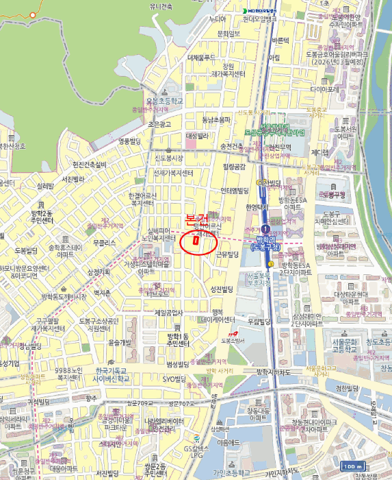 서울 도봉구 방학동 다세대 경매 물건 사진 3 · 2025타경13593