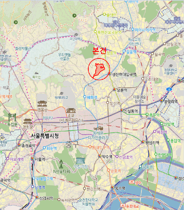 서울 성북구 돈암동 근린시설 경매 물건 사진 6 · 2025타경13811
