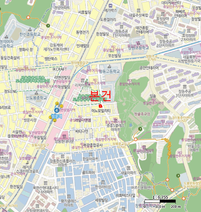 서울 도봉구 창동 상가,오피스텔,근린시설 경매 물건 사진 3 · 2025타경13951