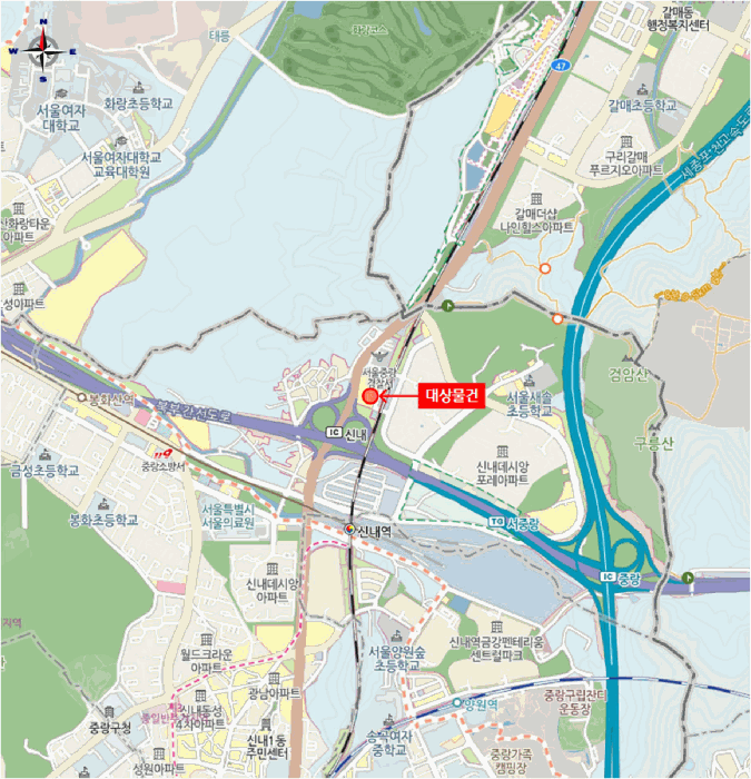 서울 중랑구 신내동 공장/지식산업센터 경매 물건 사진 3 · 2025타경1924