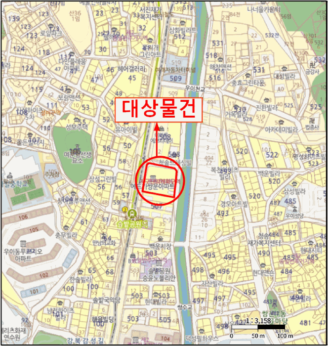 서울 도봉구 쌍문동 상가,오피스텔,근린시설 경매 물건 사진 4 · 2025타경4466