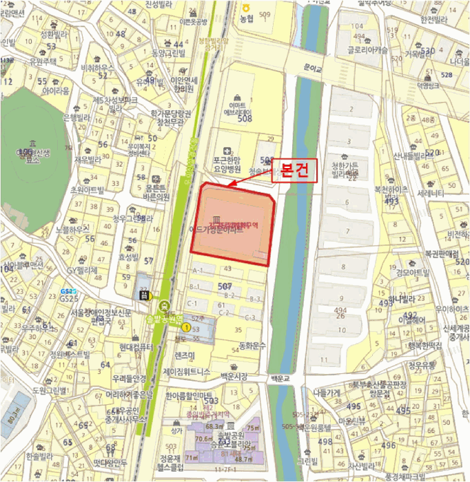 서울 도봉구 쌍문동 상가,오피스텔,근린시설 경매 물건 사진 2 · 2025타경5544