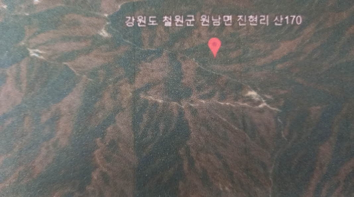 강원 철원군 원남면 임야 경매 물건 사진