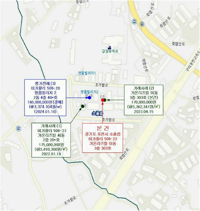 경기 포천시 소흘읍 다세대주택 경매 물건 사진 5 · 2024타경87627