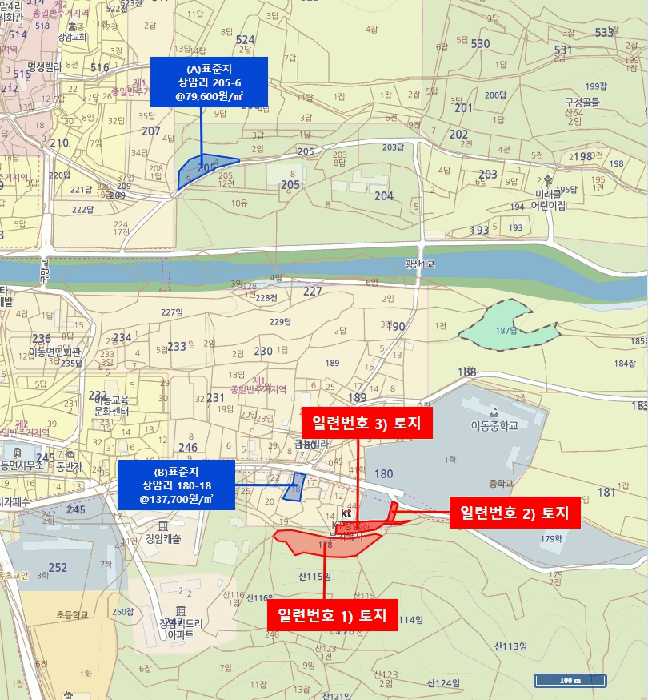 경기 포천시 이동면 대지 경매 물건 사진 6 · 2025타경72055