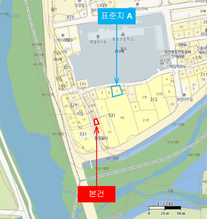 경기 동두천시 동두천동 대지 경매 물건 사진 4 · 2025타경72768