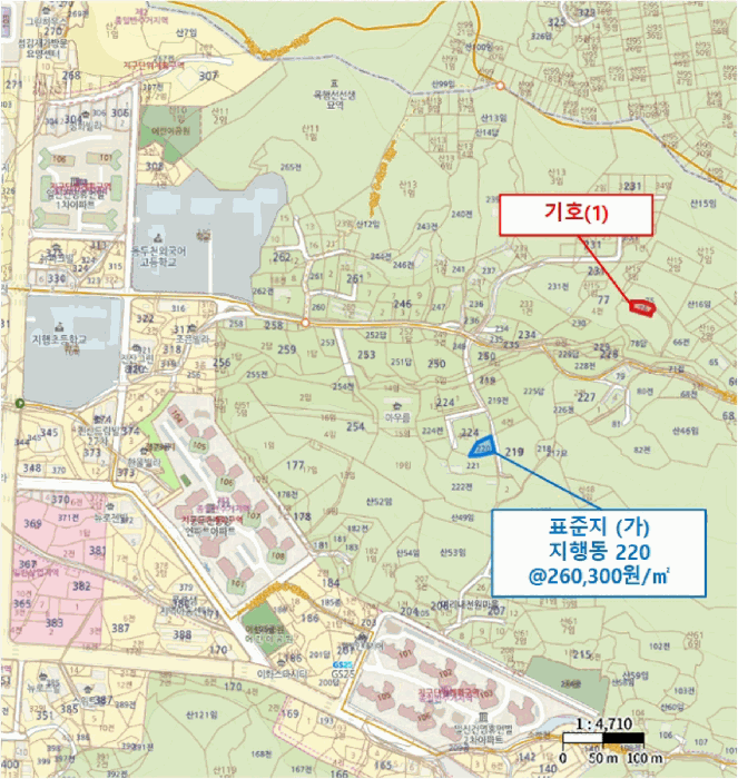 경기 동두천시 지행동 대지 경매 물건 사진 6 · 2025타경72824