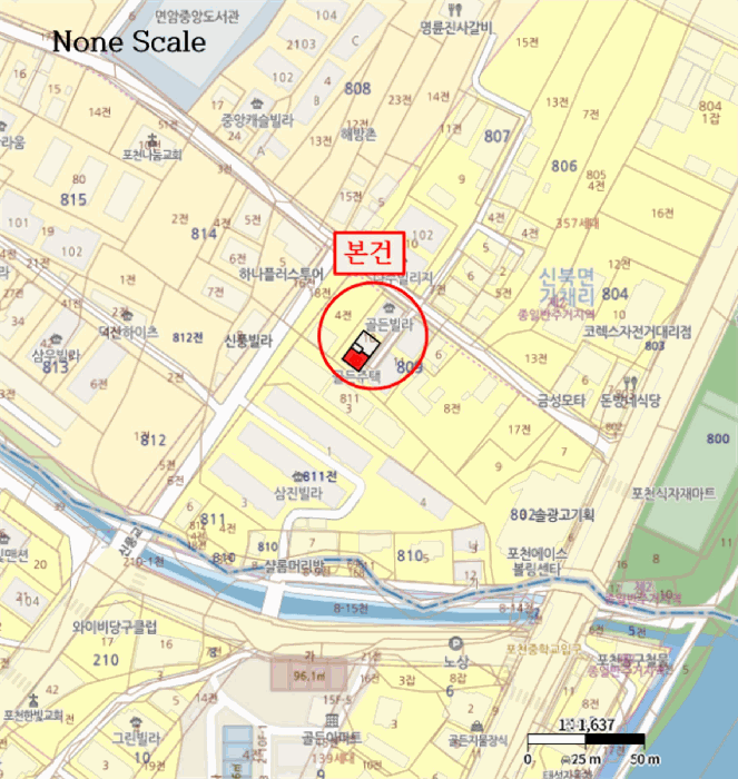 경기 포천시 신북면 다세대주택 경매 물건 사진 3 · 2025타경73489