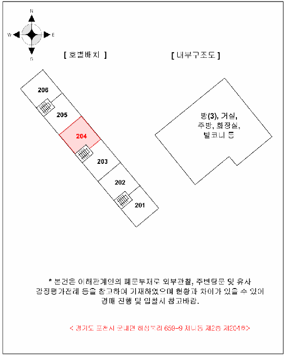 경기 포천시 군내면 연립주택 경매 물건 사진 4 · 2026타경70911