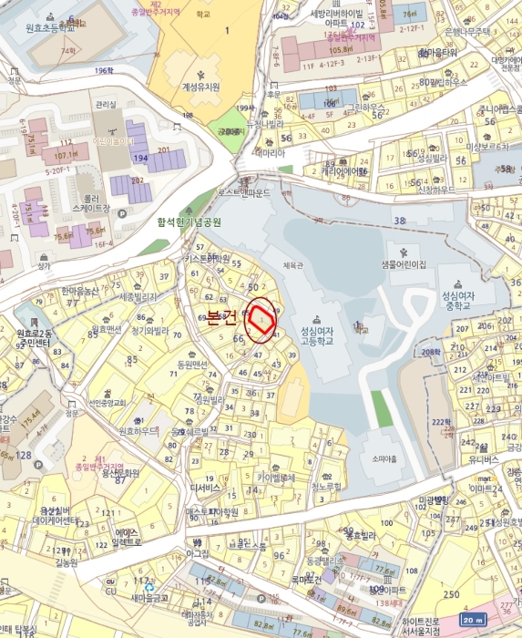 서울 용산구 대지 경매 물건 사진 2 · 2024타경1275