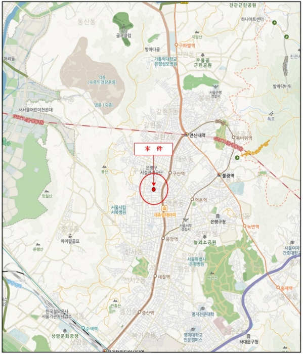 서울 은평구 구산동 연립주택,다세대,빌라 경매 물건 사진 3 · 2024타경60434