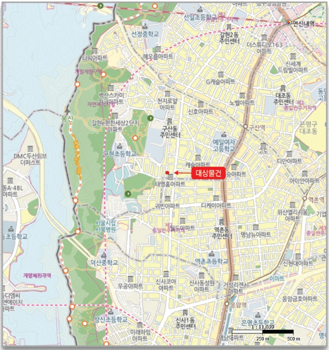 서울 은평구 구산동 다세대주택 경매 물건 사진 3 · 2024타경63143
