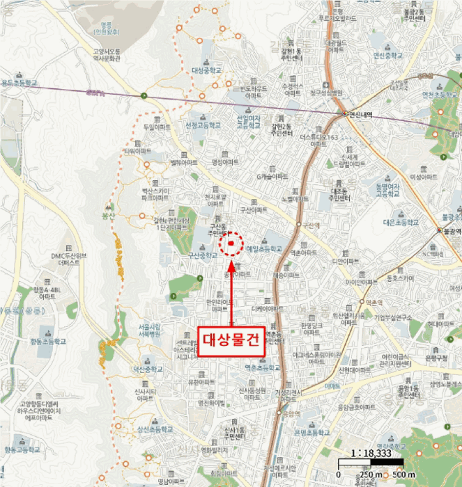서울 은평구 구산동 연립주택,다세대,빌라 경매 물건 사진 3 · 2025타경52223