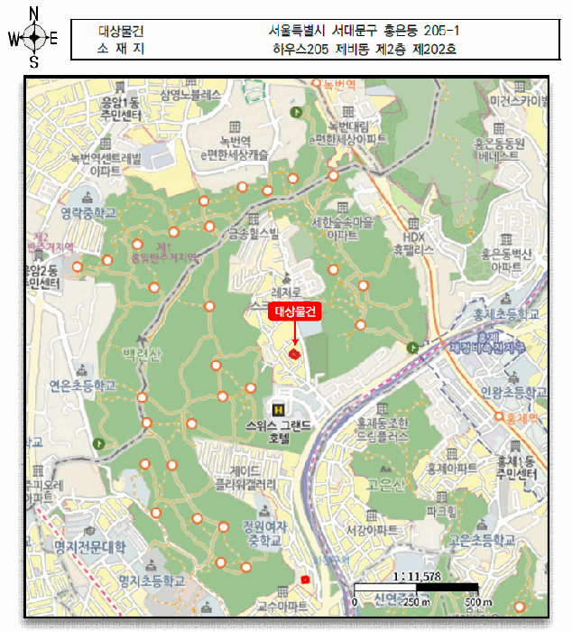 서울 서대문구 홍은동 연립주택,다세대,빌라 경매 물건 사진 4 · 2025타경52310