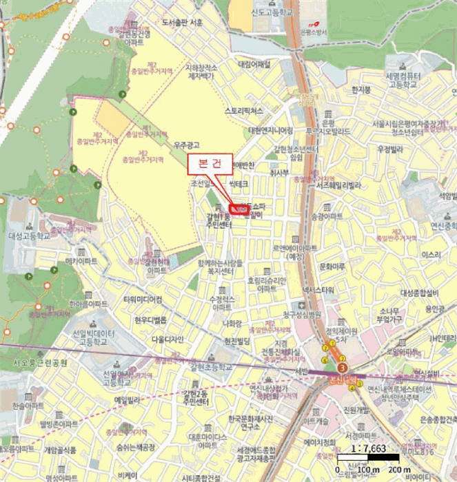 서울 은평구 갈현동 상가,오피스텔,근린시설 경매 물건 사진 3 · 2026타경50641