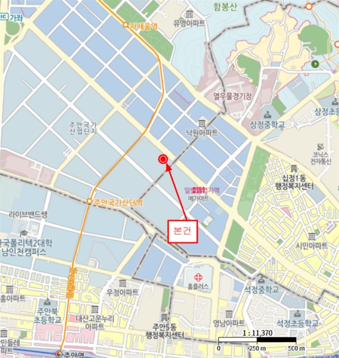 인천 서구 가좌동 공장/지식산업센터 경매 물건 사진 4 · 2024타경11308