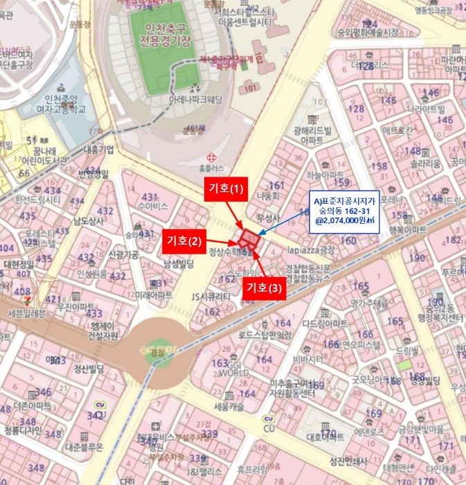 인천 미추홀구 숭의동 대지 경매 물건 사진 6 · 2024타경15867