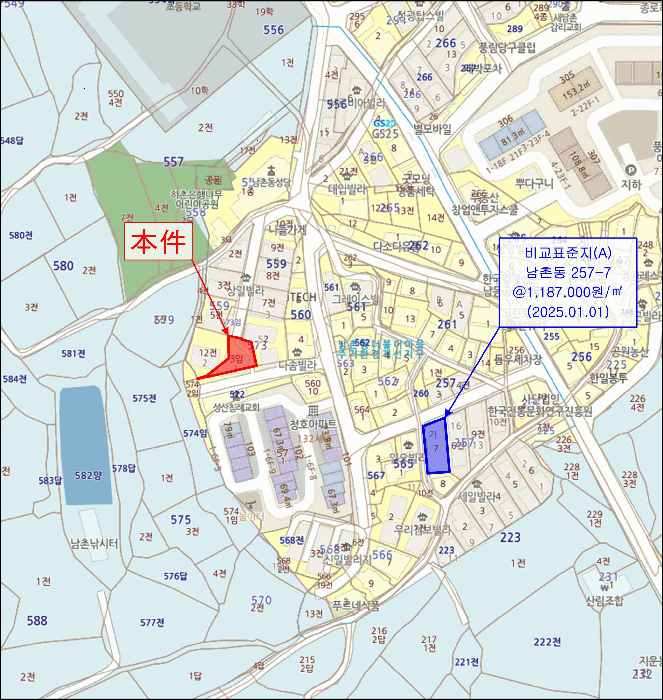 인천 남동구 남촌동 대지 경매 물건 사진 3 · 2024타경17214