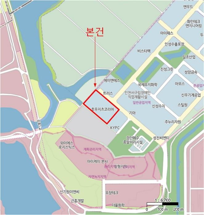 인천 서구 오류동 공장/지식산업센터 경매 물건 사진 2 · 2024타경2205