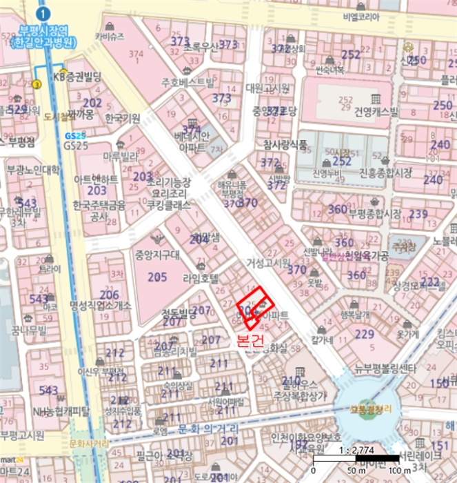 인천 부평구 부평동 아파트 경매 물건 사진 3 · 2024타경515763