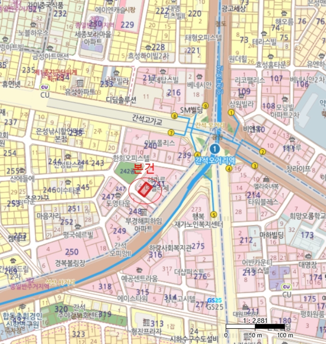 인천 남동구 간석동 연립주택 경매 물건 사진 3 · 2024타경571817