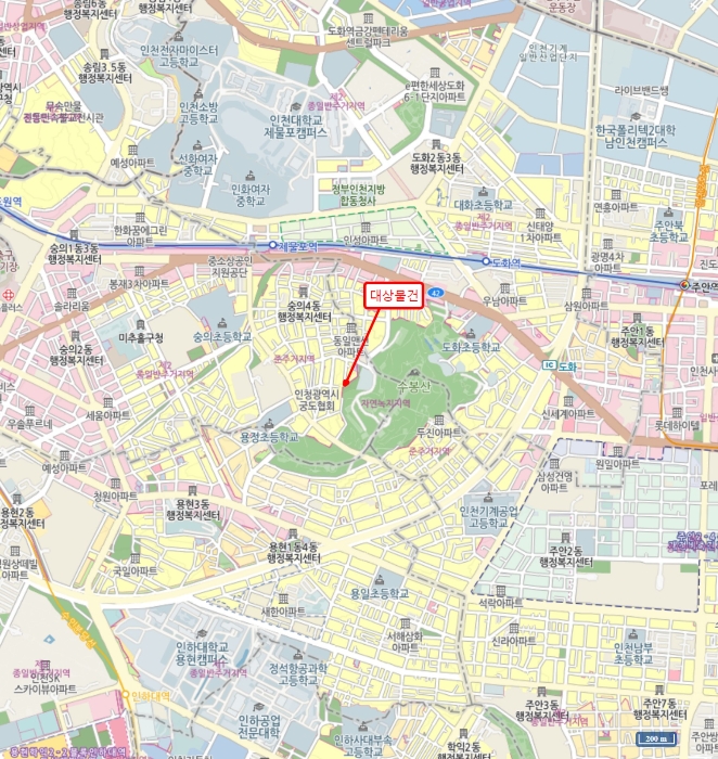 인천 미추홀구 숭의동 잡종지 경매 물건 사진 6 · 2024타경584219