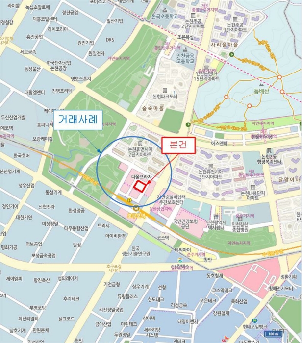 인천 남동구 논현동 부티크646 오피스텔 경매 물건 사진