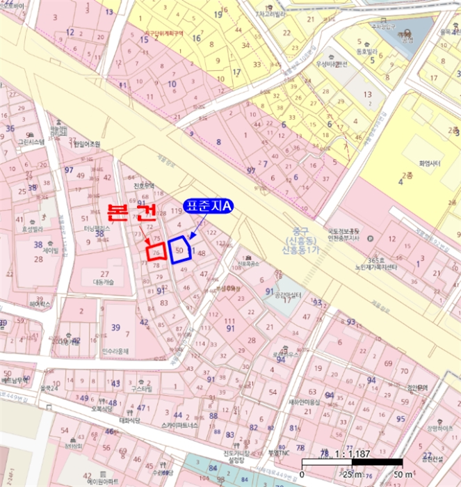 인천 중구 대지 경매 물건 사진 3 · 2024타경584943