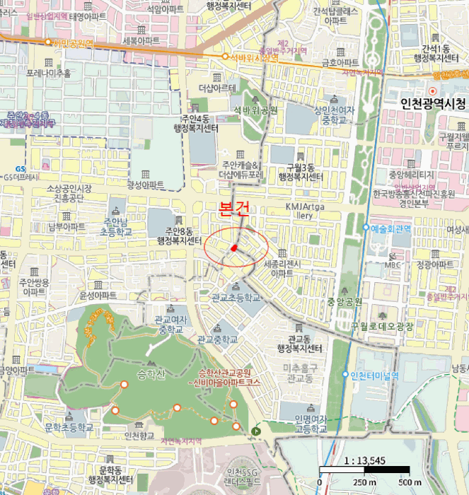 인천 미추홀구 관교동 연립주택,다세대,빌라 경매 물건 사진 4 · 2025타경1111