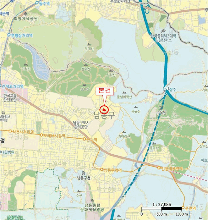 인천 남동구 만수동 운동시설 경매 물건 사진 5 · 2025타경1329