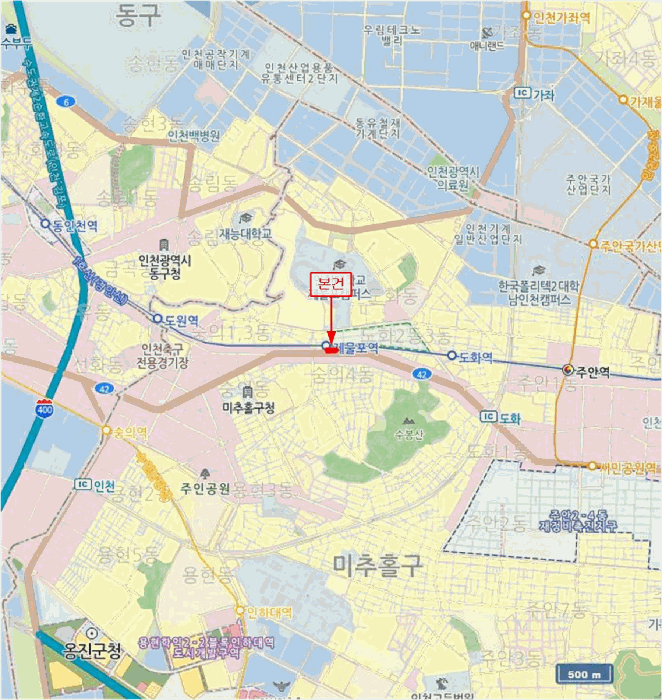 인천 미추홀구 도화동 오피스텔 경매 물건 사진 5 · 2025타경1512