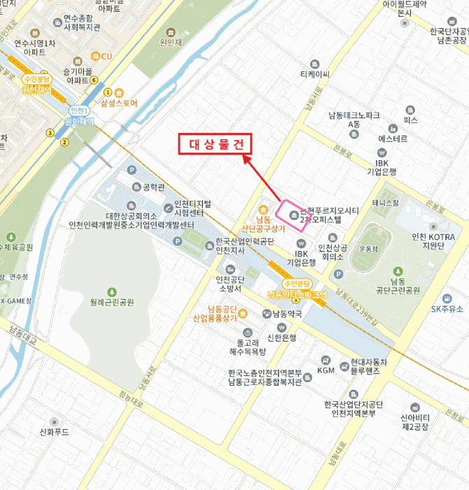 인천 남동구 논현동 상가,오피스텔,근린시설 경매 물건 사진 4 · 2025타경1765