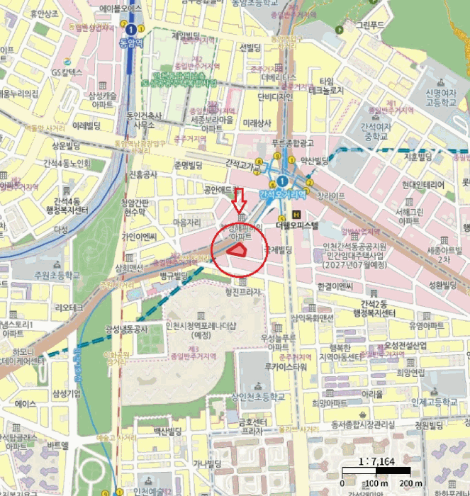 인천 남동구 간석동 오피스텔 경매 물건 사진 4 · 2025타경1841