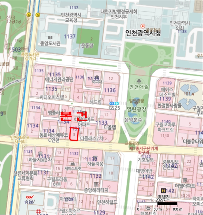 인천 남동구 구월동 아파트 경매 물건 사진 3 · 2025타경500782