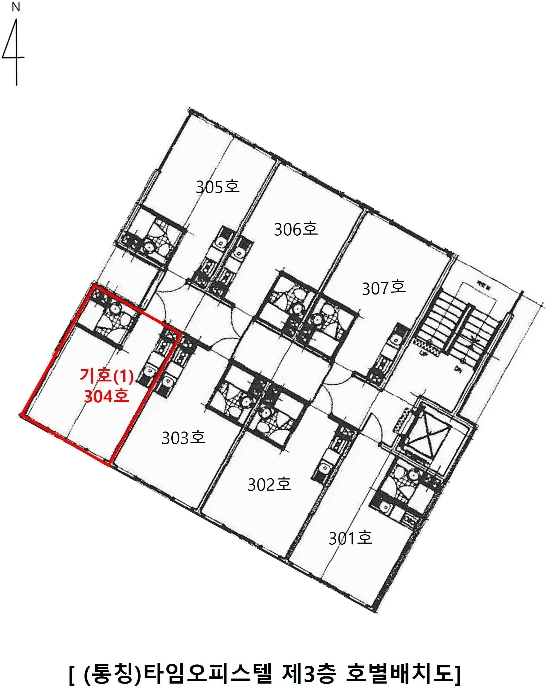인천 미추홀구 용현동 오피스텔 경매 물건 사진 3 · 2025타경501549