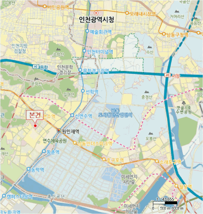 인천 연수구 연수동 다세대주택 경매 물건 사진 3 · 2025타경504845