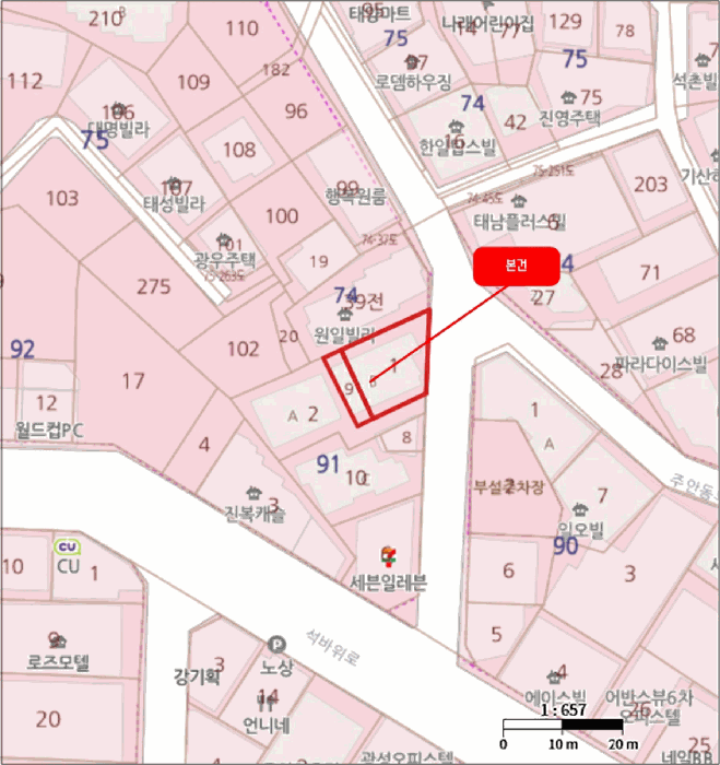인천 미추홀구 주안동 연립주택,다세대,빌라 경매 물건 사진 4 · 2025타경507295