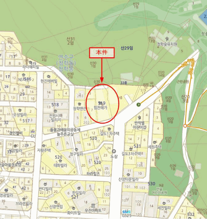 인천 연수구 청학동 다세대 경매 물건 사진 3 · 2025타경508107