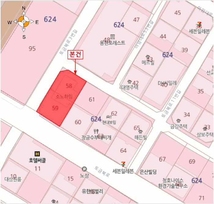 인천 미추홀구 용현동 연립주택 경매 물건 사진 3 · 2025타경508702