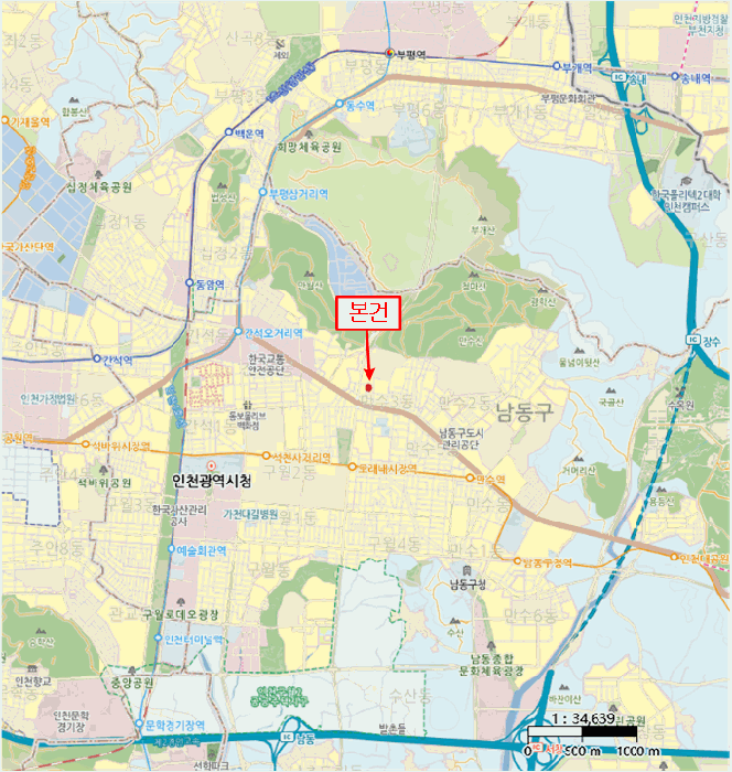 인천 남동구 간석동 상가,오피스텔,근린시설 경매 물건 사진 4 · 2025타경509152