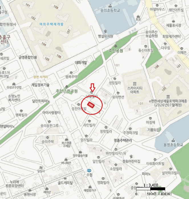 인천 미추홀구 숭의동 대지 경매 물건 사진 6 · 2025타경509527