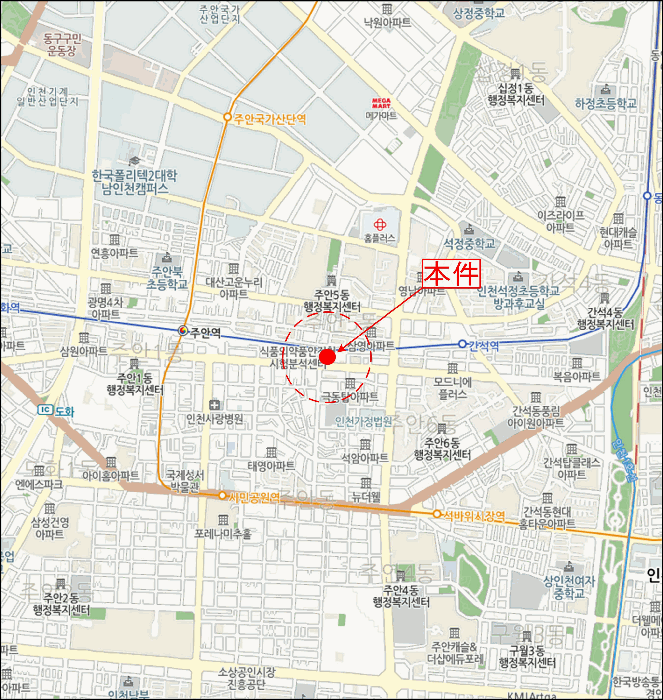 인천 미추홀구 주안동 오피스텔 경매 물건 사진 2 · 2025타경509981