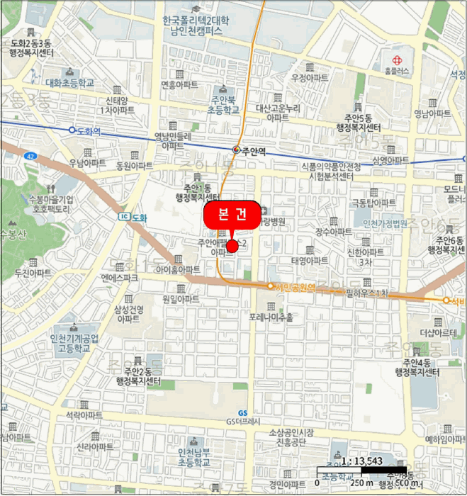 인천 미추홀구 주안동 오피스텔 경매 물건 사진 6 · 2025타경510958
