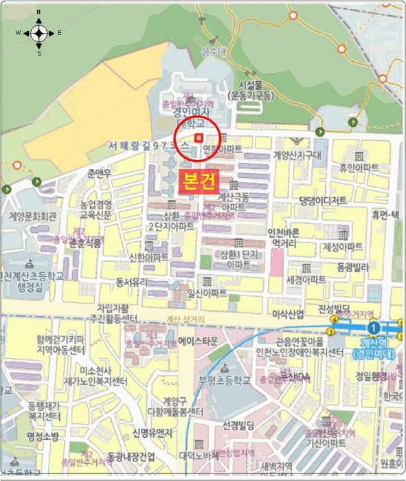 인천 계양구 계산동 연립주택,다세대,빌라 경매 물건 사진 4 · 2025타경511097