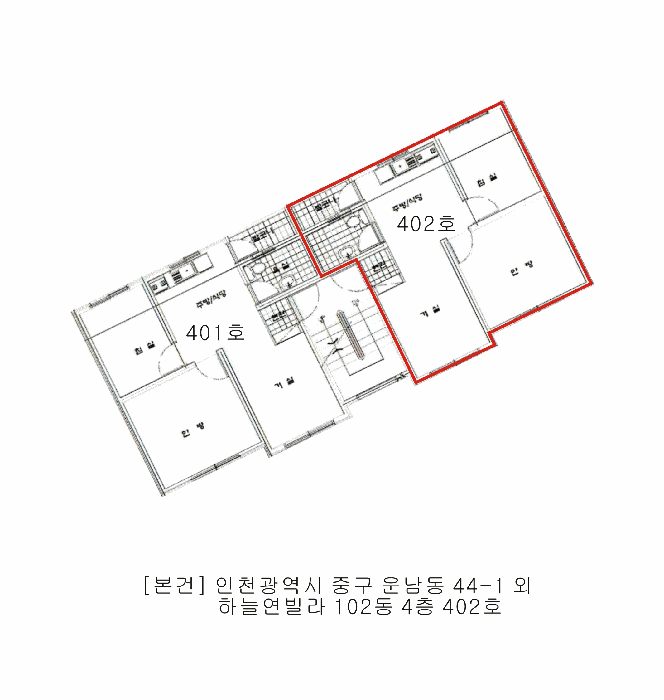 인천 중구 운남동 다세대주택 경매 물건 사진 3 · 2025타경511715